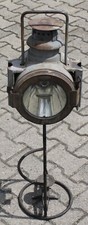 stand eisen bahn lampe schein