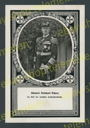 Orig fototafel admiral scheer - orig,