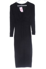 HALLHUBER Strickkleid Damen Kleid Gr. DE 36 schwarz Casual-Look