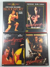 Bloodsport 1+2+3+4 (DVD) Gebr. - Jean-Claude van Damme, Daniel Bernhardt