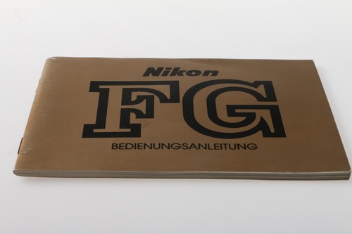 Nikon bedienungsanleitung - fg,