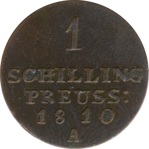 Brandenburg schilling 1810 - 1810, a