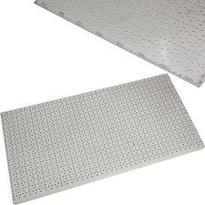 2x Tegometall Rückwand Verkaufsregal Wandregal Ladenregal Rundlochung Hakenwand