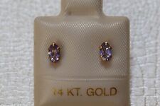 TOP Tansanit Ohrstecker - 5 x