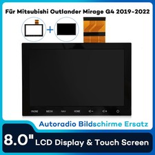 8" LCD NAV Radio Display Touch