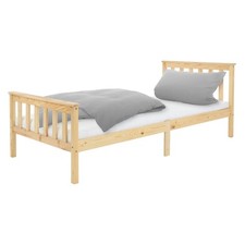 Einzelbett Jugendbett Kinderbett Bett mit/ohne Matratze Massivholz 90x200 cm