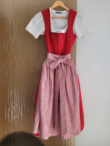 Dirndl gamsbock rot neu - rot,