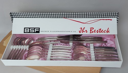 Vintage besteck bsf rhapsody - besteck,