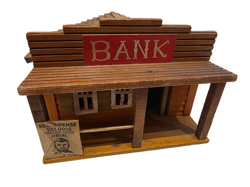 Western fort bank - bank, indianerfort