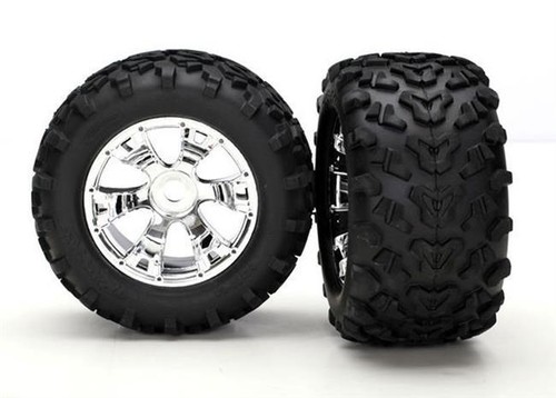 Traxxas reifen felge montiert - reifen+felge,