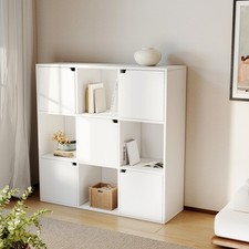 Bücherregal mit 3 Ebenen, 9