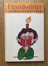 DDR Schulbuch Fremdwörter Lexikon für Kinder 80er Jahre
