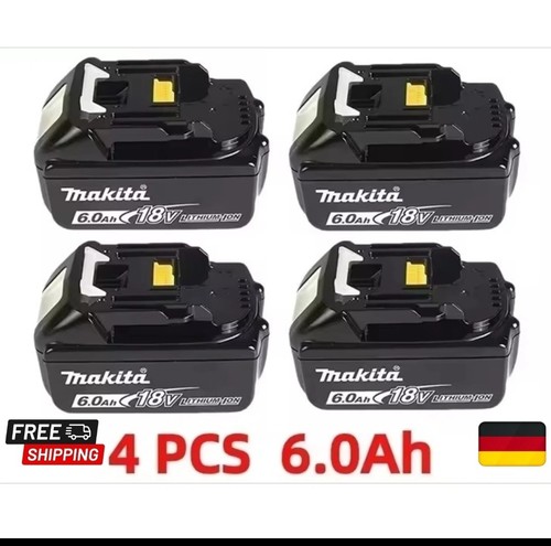 4xmakita original bl1860b 18v - bl1860b,