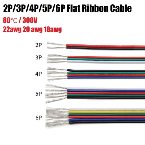 Flachbandkabel farbig