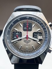 HEUER Chronograph 1611 Caliber 7765 – Incabloc – Top Zustand - Revision 2025