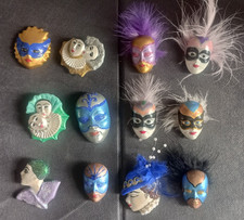 12 Handbemalte Venezianische