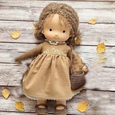 Puppe Waldorf Plüschpuppe