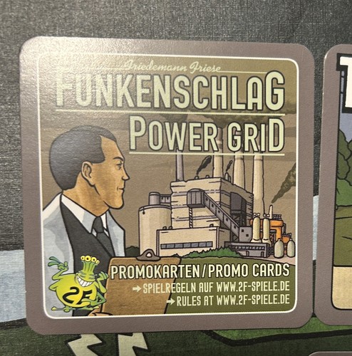 Funkenschlag promokarten set - promokarten,
