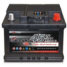 Autobatterie 12V 45Ah BlackMax