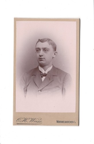 Cdv foto herrenportrait - cdv,