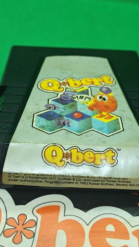 Atari 2600 qbert spiel retro - spiel,