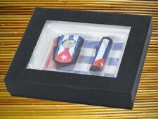 Zigarren Set "Cuba" Ascher Cutter Feuerzeug Cigar Set Aschenbescher Aficionado