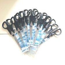 10 x Fiskars Haushaltsschere Bastelschere Schere schwarz silber