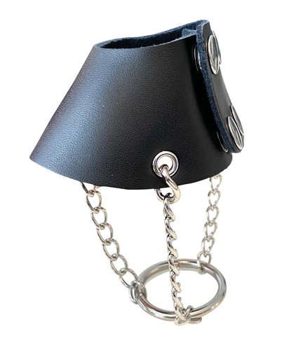 Bdsm leder ballstretcher - leder,