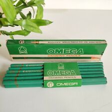 Vintage Apollo Bleistifte Omega Zeichnung Karton Verpackung 12 CB231