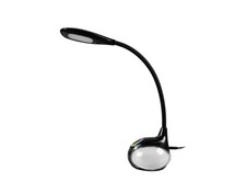 Livarno Home Schreibtischleuchte Lampe LED schwarz warmweiß H 50 cm *B-Ware