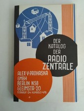 Radio Zentrale , 1928, Katalog Rundfunk-Empfangsapparate und Zubehörteile
