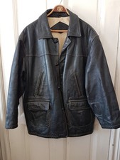Coole vintage Lederjacke Gr