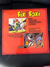 Fix und Foxi Doppel LP Das Grosse Abenteuer-Album Decca ohne Schnittmusterbogen