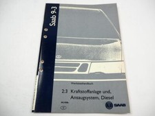 Saab 9-3 1998 Kraftstoffanlage