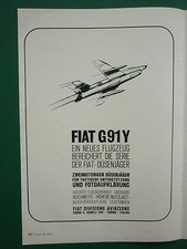 6/1965 PUB FIAT AVIAZIONE FIAT