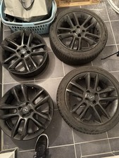4x Original Opel Astra K 17 Zoll Alufelgen Sensoren 7,5J x 17 Zoll ET44 13409657