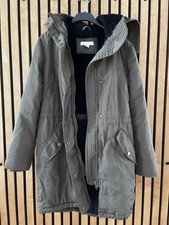 Khaki Farbener Wintermantel