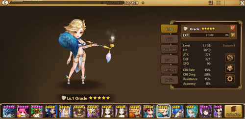 Summoners war ld5 laima - war,