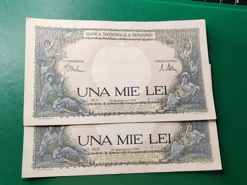 Lot banknoten rumänien - 2,