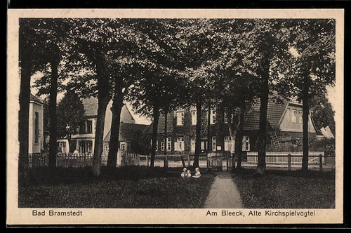 Ansichtskarte bad bramstedt - ansichtskarte,