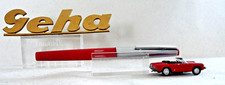 GEHA 707  rot  Schulfüller Füller 70er Jahre Tintenfenster # Converter # (1374)