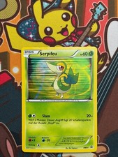 Serpifeu Holo BW01 Promo deutsch Pokemon Karten Excellent