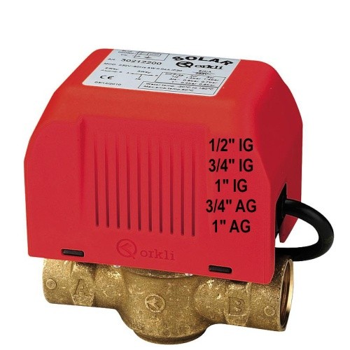 Zwei wege zonenventil - 3/4", bis