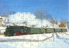 Eisenbahn Kinder-Puzzle ·