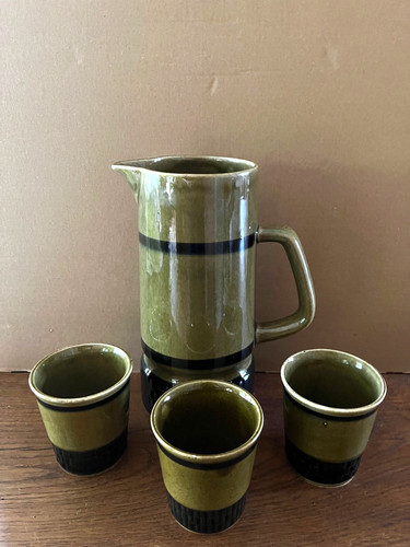 Ddr keramik krug wasser - keramik,