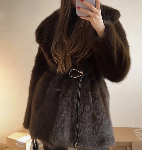 Zara kunstfellmantel mit - kunstfellmantel,