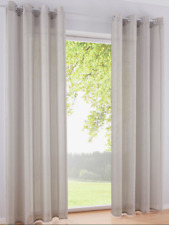 379020-2* heine home Dekostore Dekoschal Vorhang grau Ösen NEU 175x135 cm
