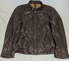 lederjacke herren braun 