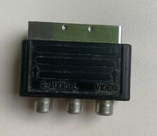 Scart Adapter TV AV Adapter 3 RCA Audio Video PS1/2/3 Xbox360 Nintendo Gebraucht