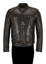 Herren Echt Leder Jacke
